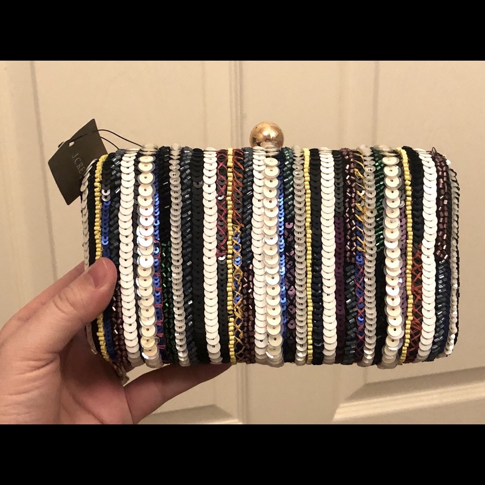 COPY - BEAUTIFUL J. Crew beaded clutch!